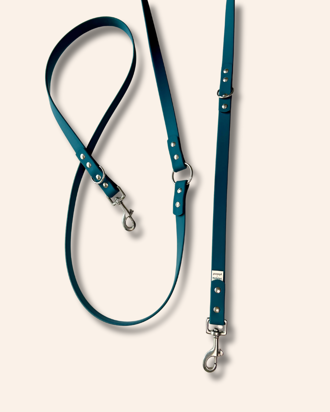 Laisse multi-positions waterproof vert Muzon