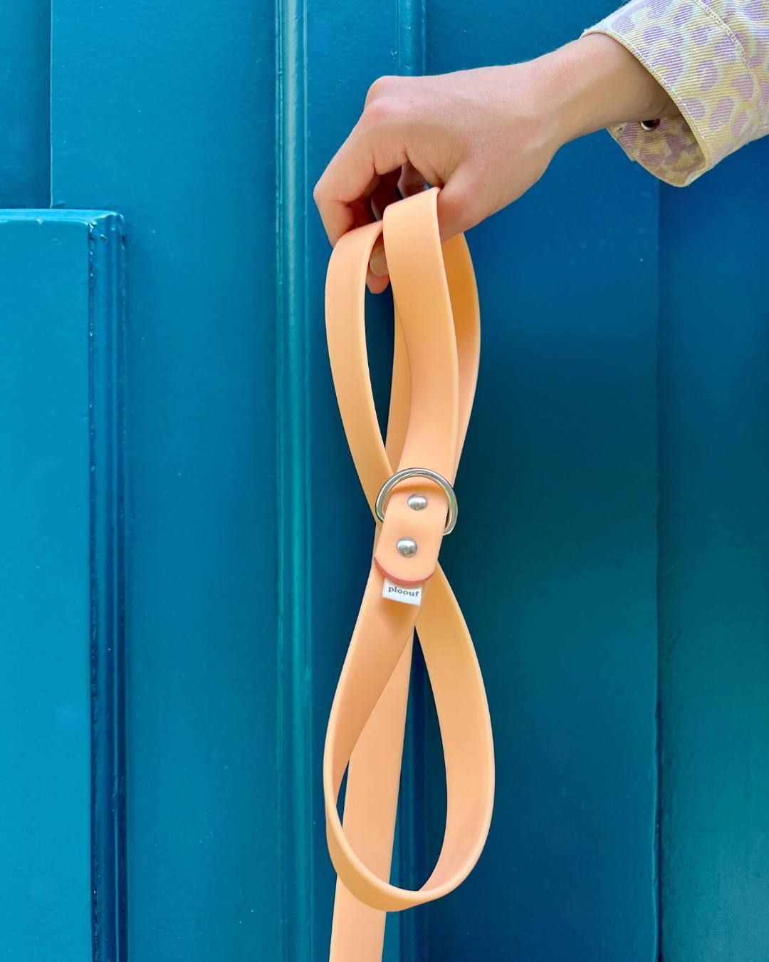 Laisse waterproof orange Pêche