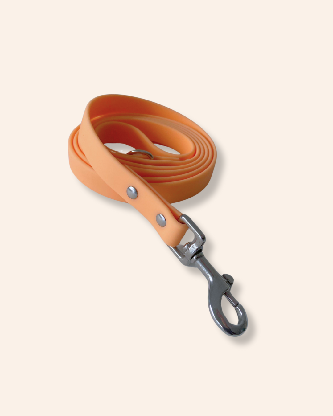 Laisse waterproof orange Pêche