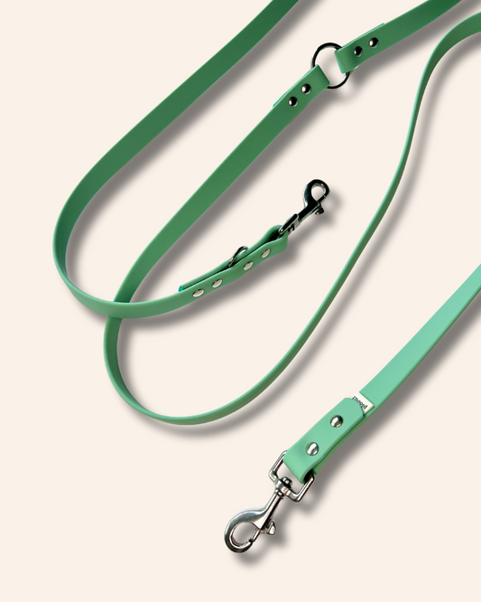 Laisse multi-positions waterproof vert Lagon