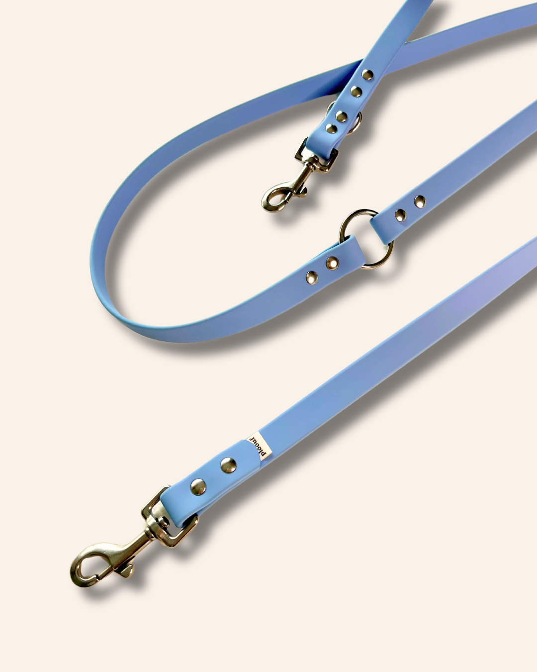 Laisse multi-positions waterproof bleu Glacier